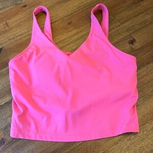 Vibrant Pink Women's cropped Top